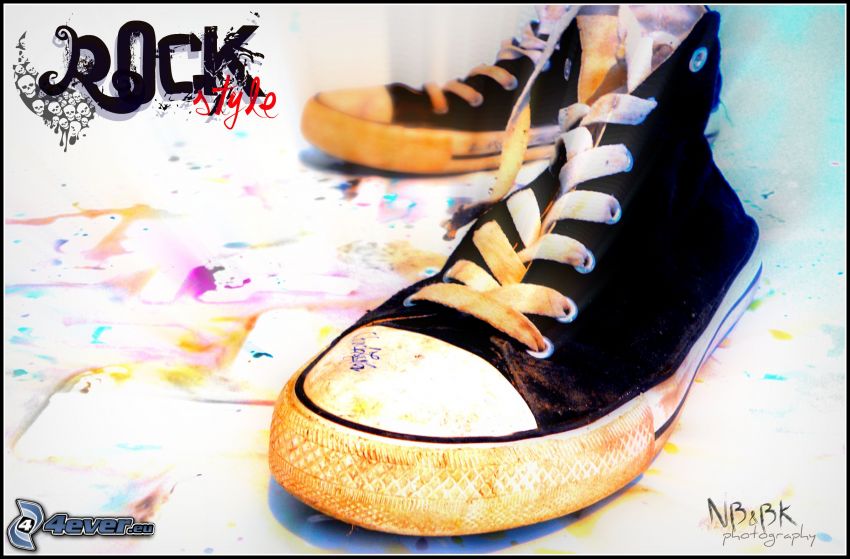 Converse, botas de china, Rock style