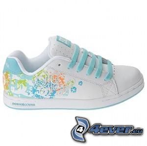 DC Shoes, zapatilla de deporte blanca