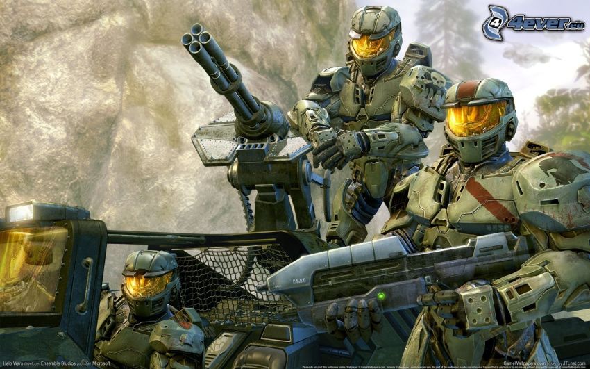Halo Wars, soldado de ciencia ficción