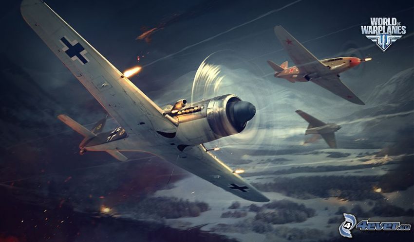 World of warplanes, avion de caza