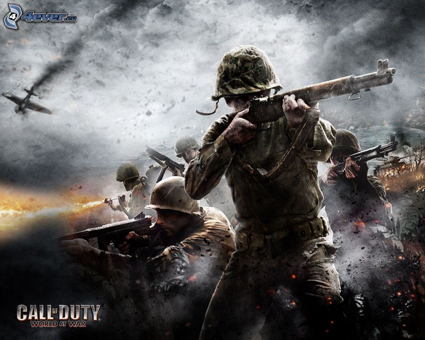 Call of Duty: World at War, soldados