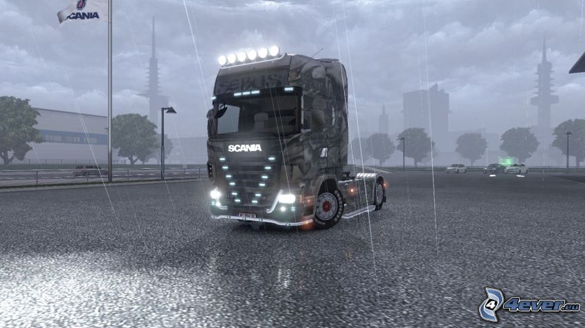 Euro Truck Simulator 2, camión