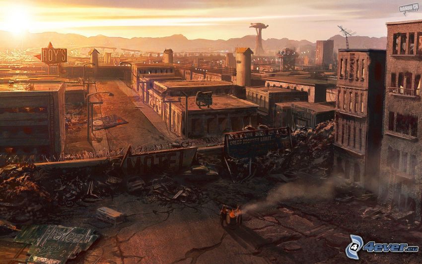 Fallout: New Vegas, ciudad