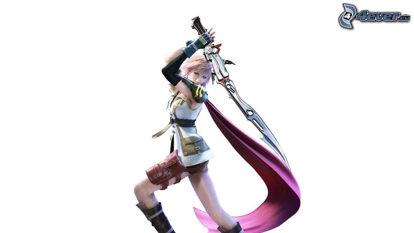 Final Fantasy XIII, guerrera fantástica