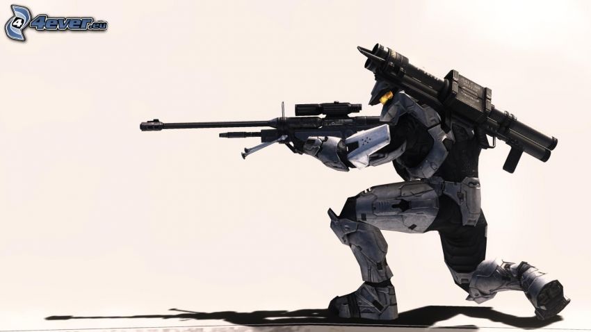 Halo: Spartan Assault, soldado de ciencia ficción