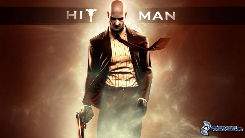 Hitman, hombre con arma