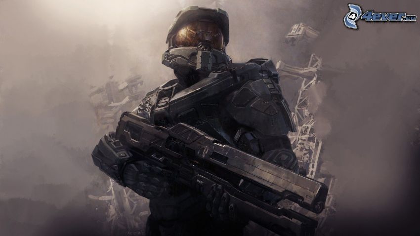 Master Chief - Halo 4, soldado de ciencia ficción