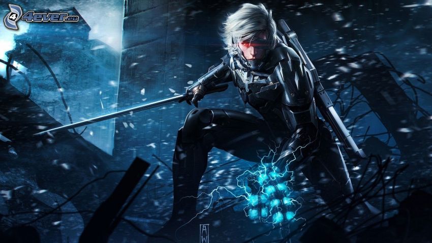 Metal Gear Rising: Revengeance, guerrero, oscuridad