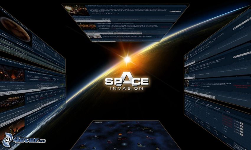 Space Invasion, logo