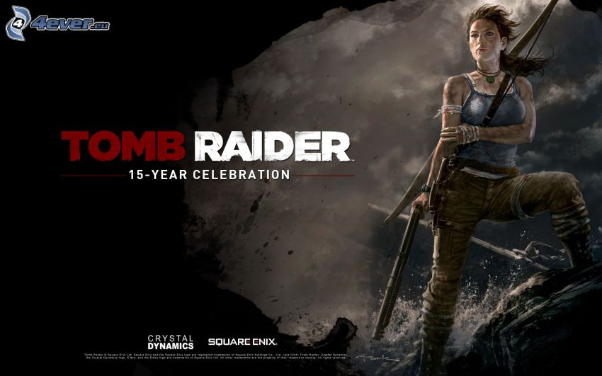 Tomb Raider, guerrera, arquero