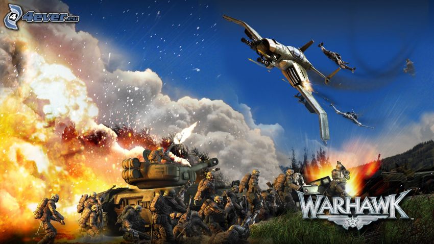 Warhawk, guerra