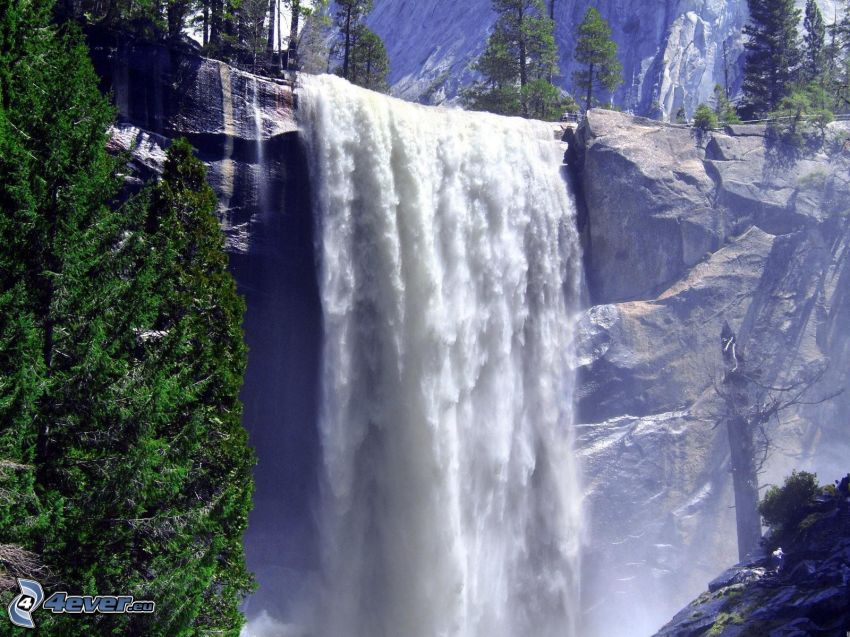 cascadas, Parque nacional de Yosemite