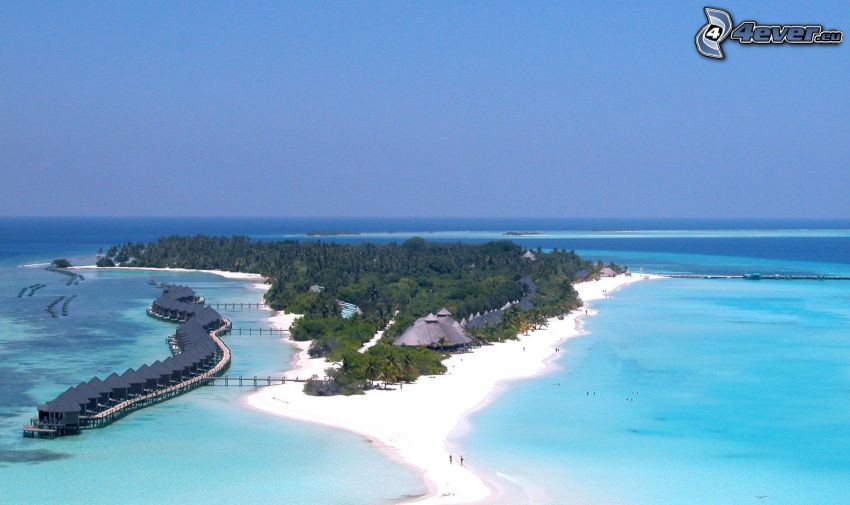 isla Kuredu, Maldivas