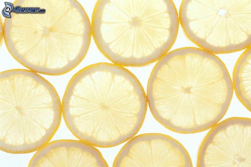 limones en rodajas