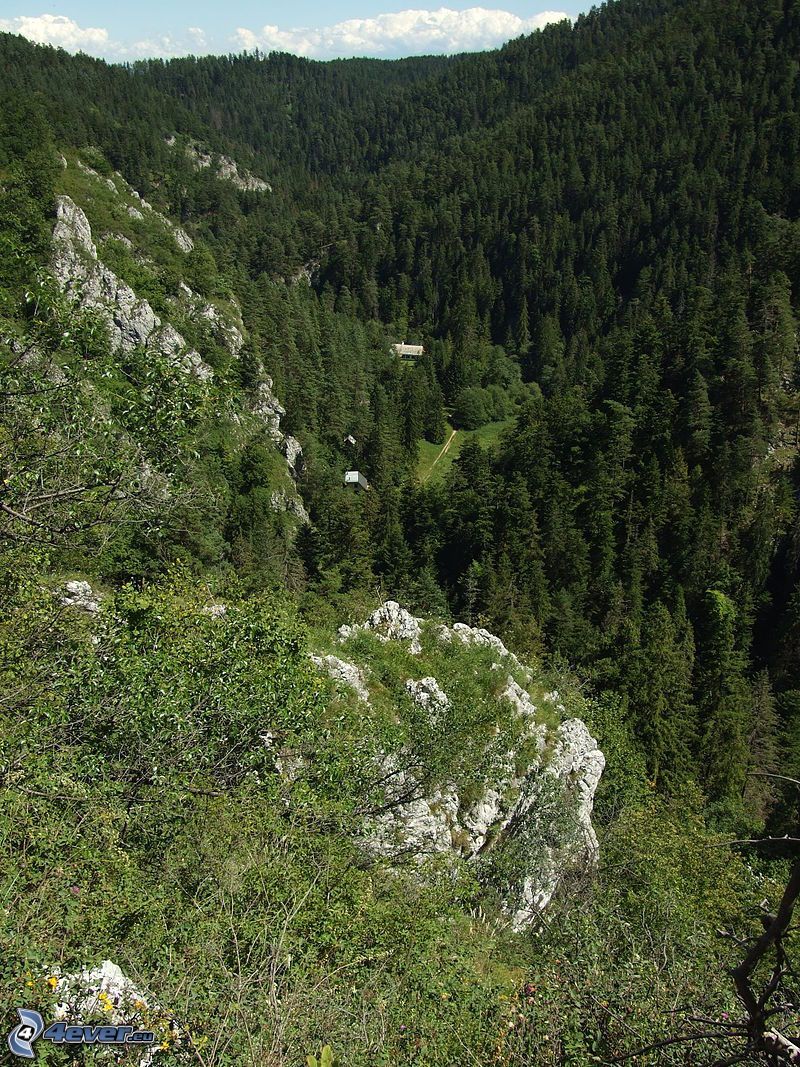 Slovenský Raj, valle