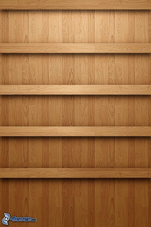 estantes, madera