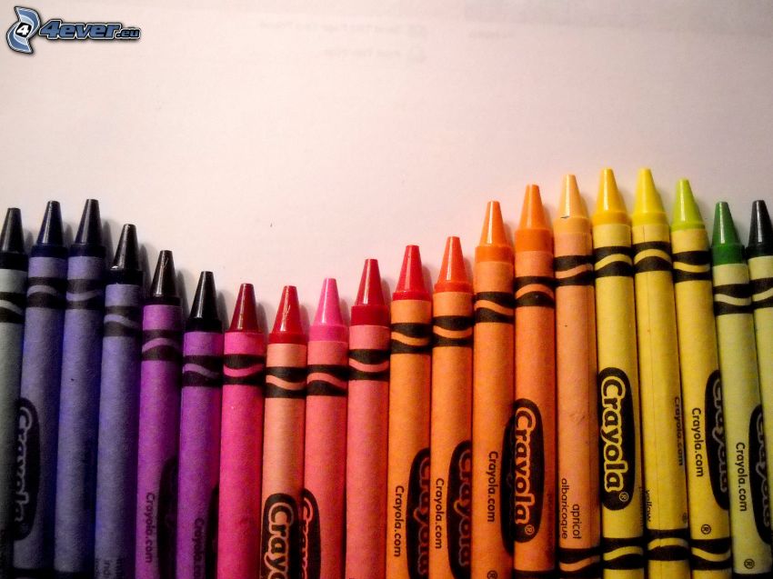 lápices de color, colores