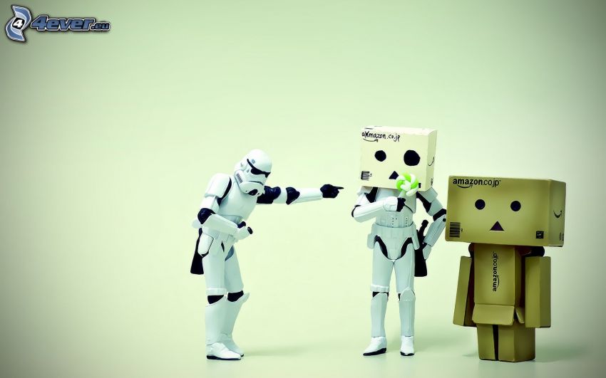 robot de papel, Stormtrooper