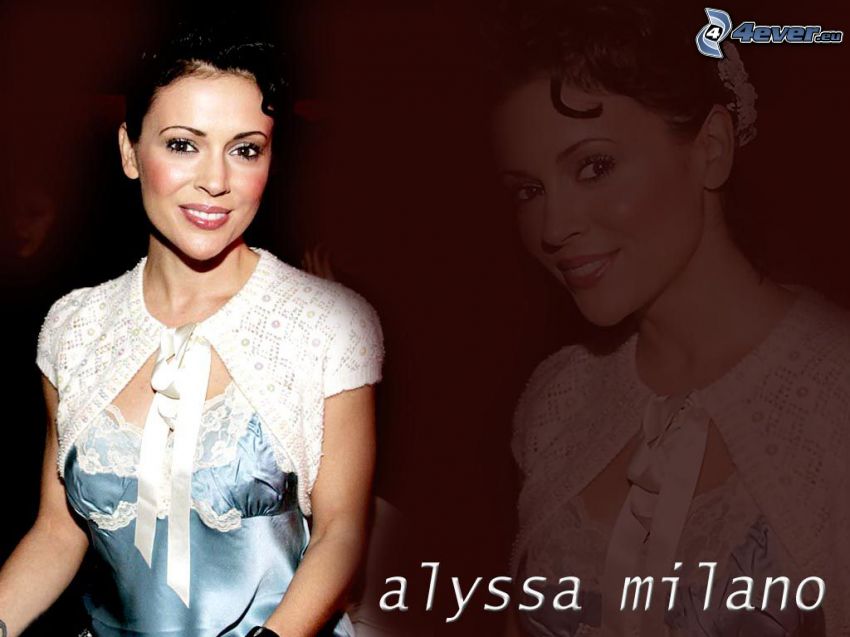 Alyssa Milano, actriz, Phoebe, brujas, Charmed, mujer de pelo castaño