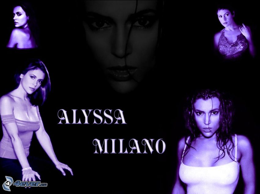 Alyssa Milano, actriz, Phoebe, brujas, Charmed, mujer de pelo castaño