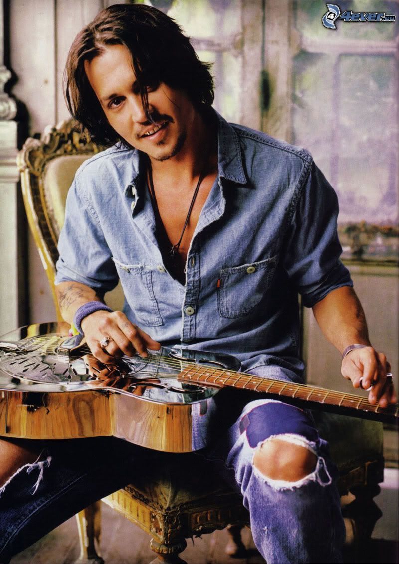 Johnny Depp, guitarra