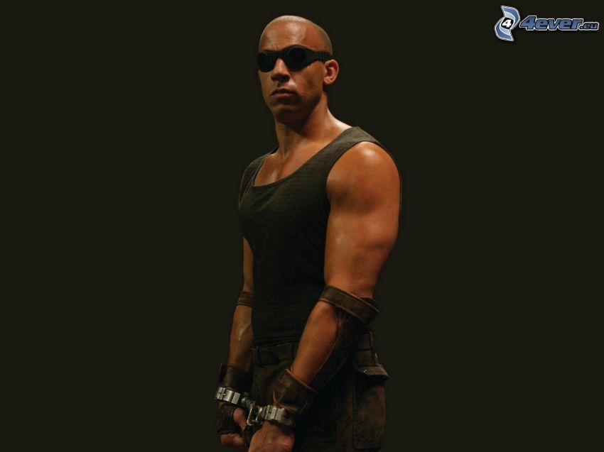 Vin Diesel, gafas