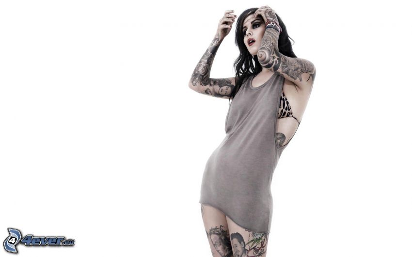 Kat Von D, Mujer tatuada