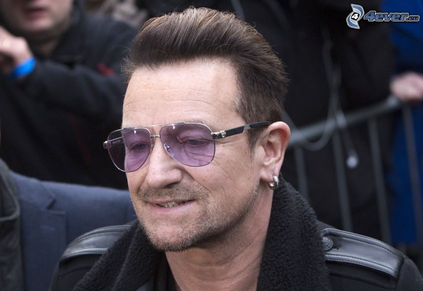 Bono Vox, gafas de sol