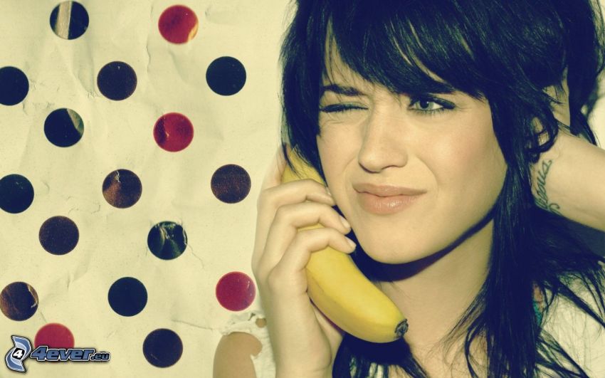 Katy Perry, plátano