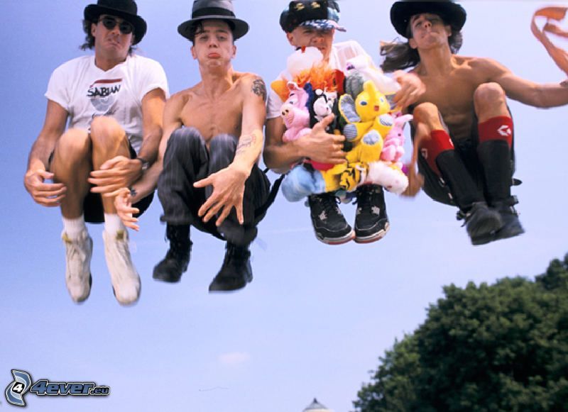 Red Hot Chili Peppers, salto