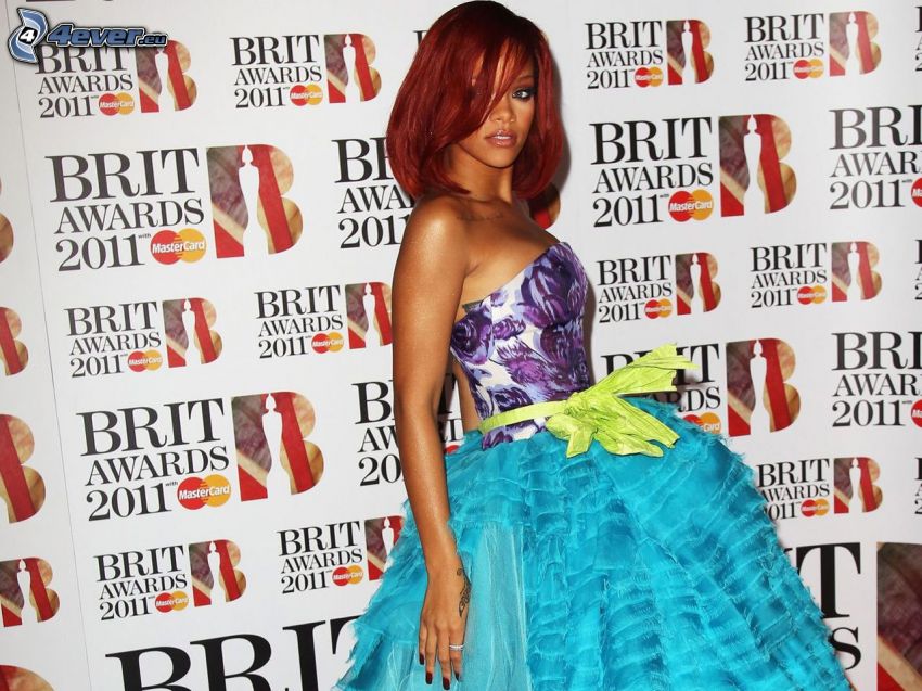 Rihanna, vestido