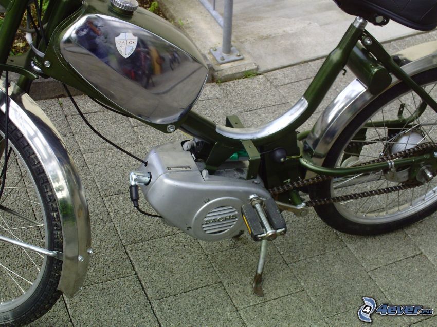 scooter, bicicleta