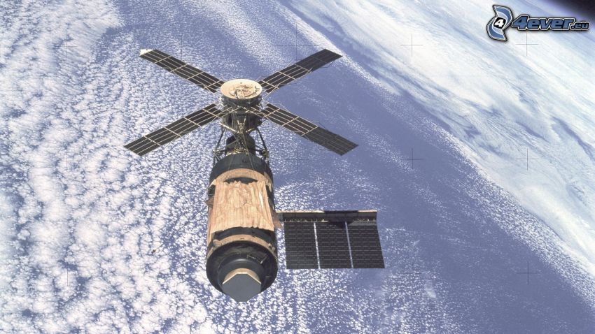 Skylab, satélite, Tierra