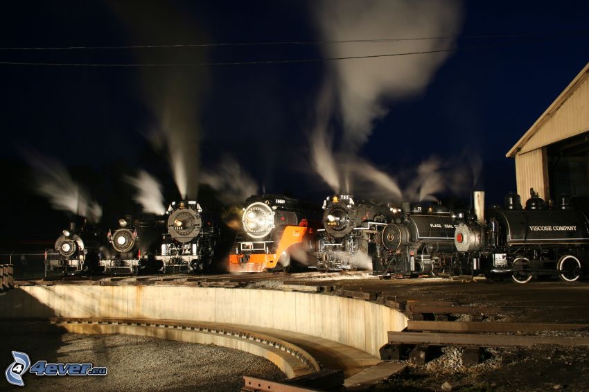 locomotora de vapor