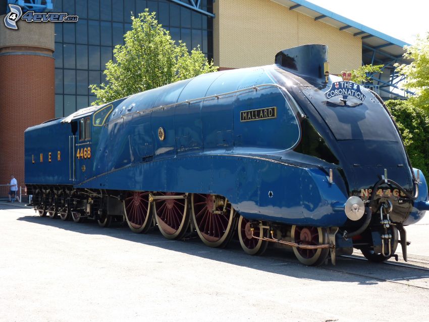 Mallard, locomotora de vapor, museo