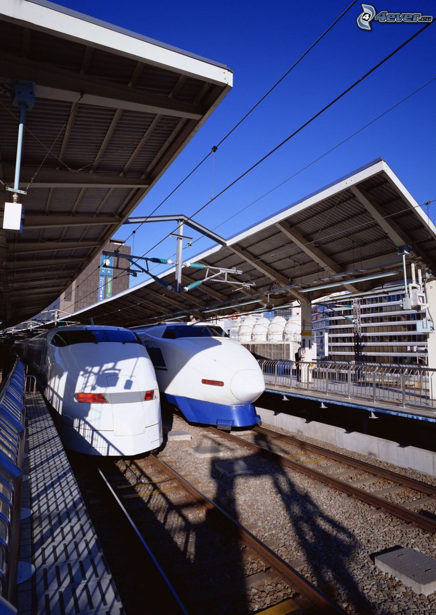 Shinkansen, Japón, La estación de tren