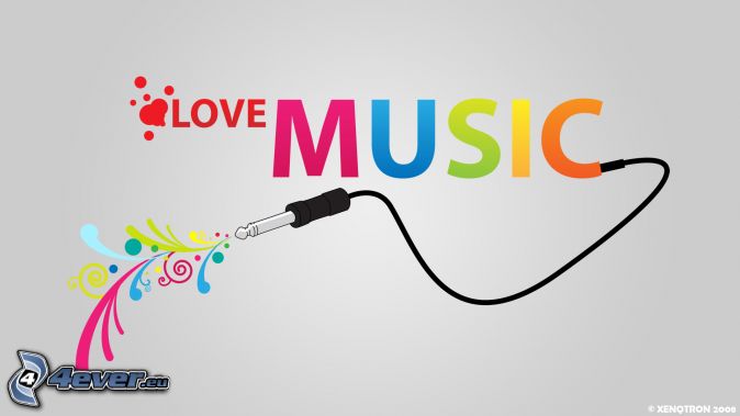 I Love Music High Detailed 3d Vector Concept Clip Art Libres De Droits , 