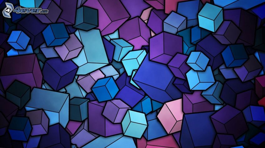 cubes colorés