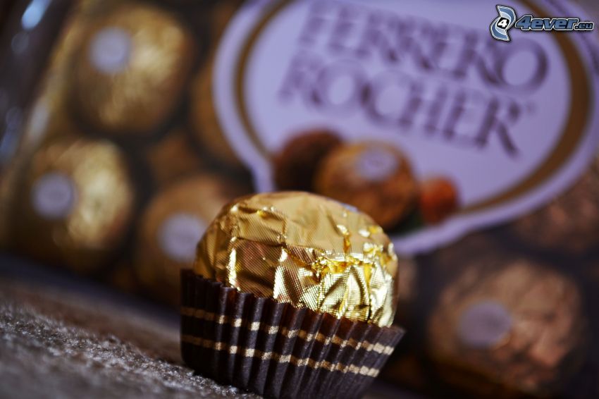 Ferrero Rocher, bonbons