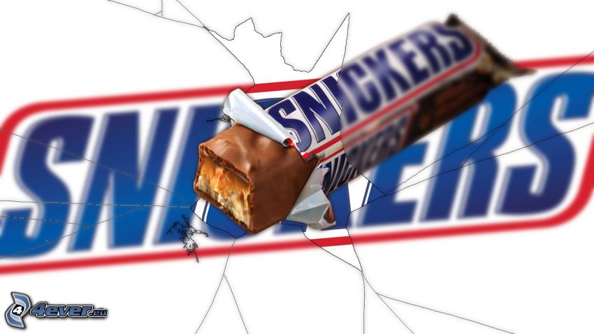 Snickers, crevasse