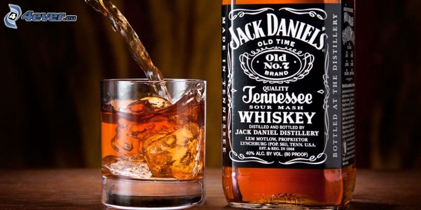 whisky avec de la glace, Jack Daniel's