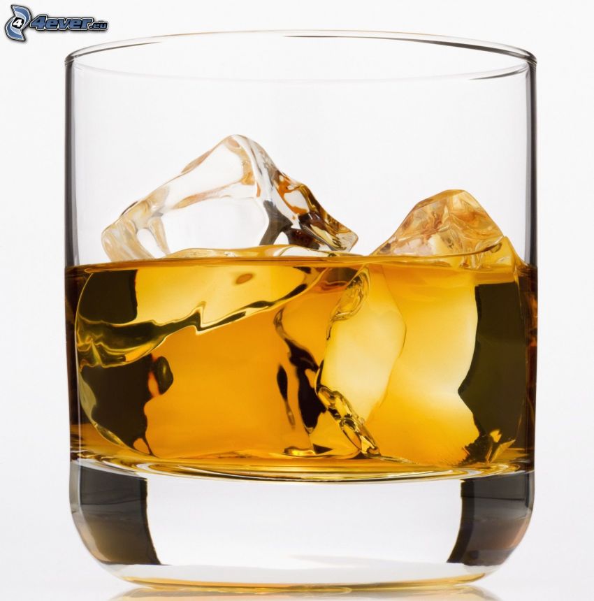 whisky avec de la glace