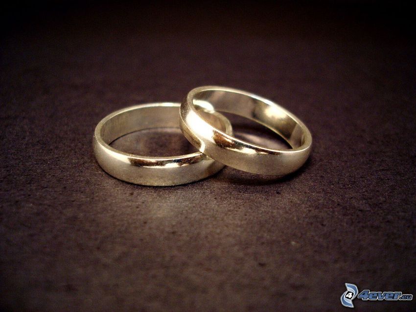 anneaux de mariage, anneaux