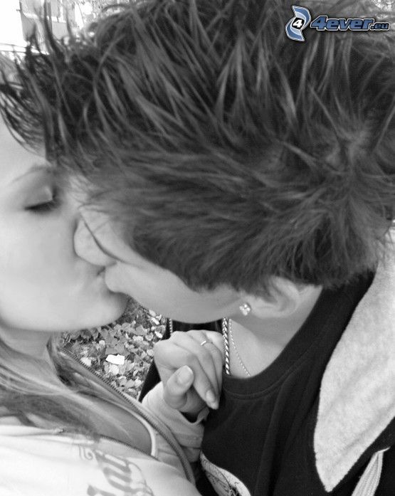 baiser, kiss, amour