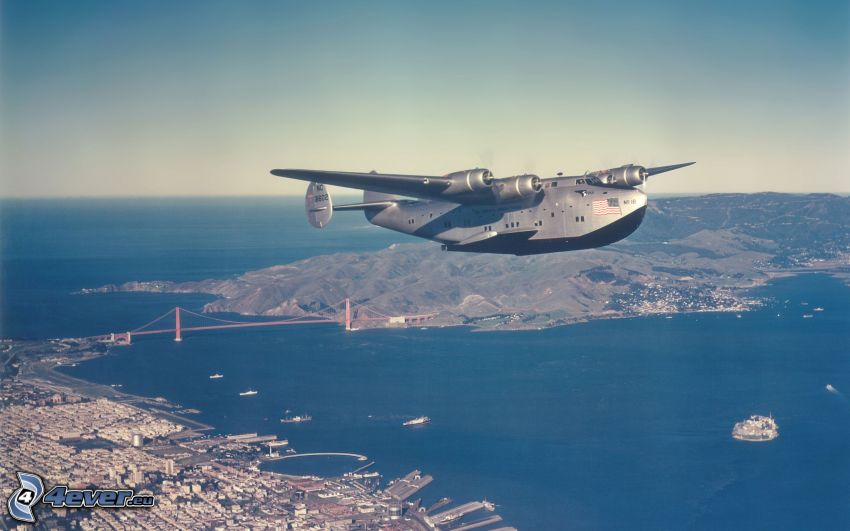 Boeing 314a, San Francisco, Golden Gate