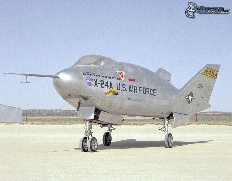 X-24A, USAF, aéroport, base