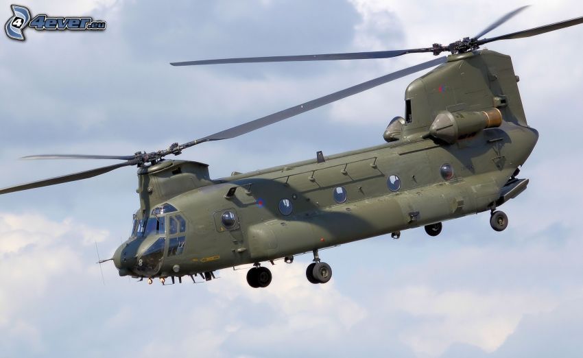 Boeing CH-47 Chinook, Hélicoptère militaire