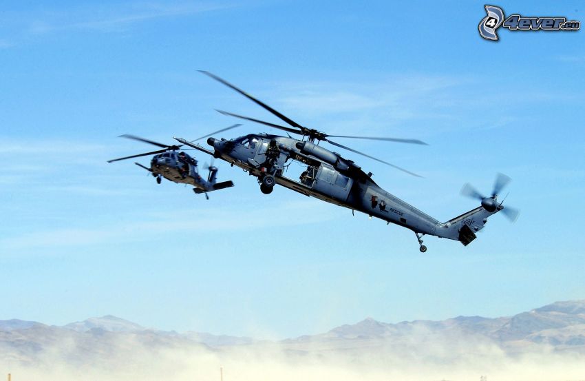 hélicoptères militaires