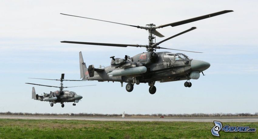 Ka-52, aéroport