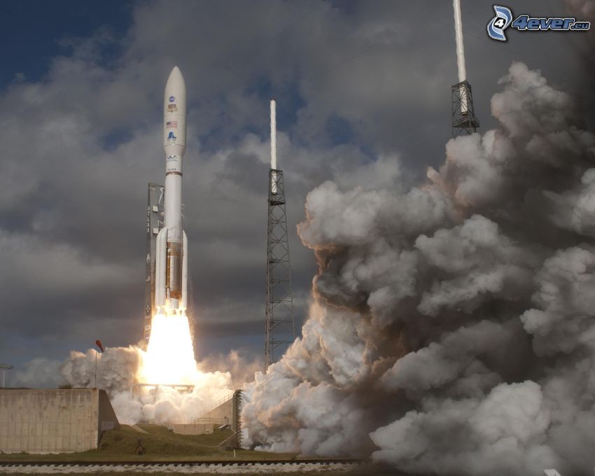 Atlas V, fusée, Mars Science Laboratory, lancer de roquette